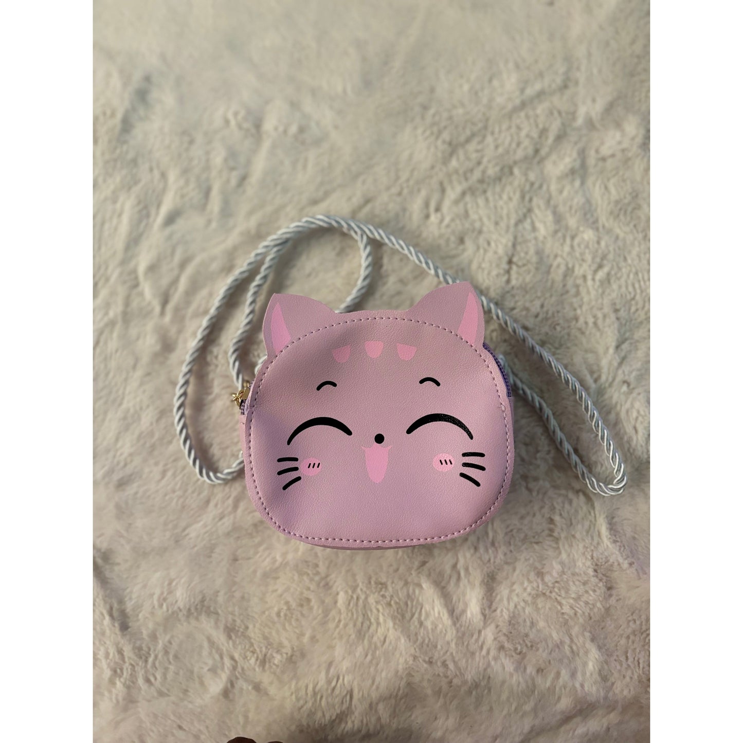 Kitty purse- kids pink