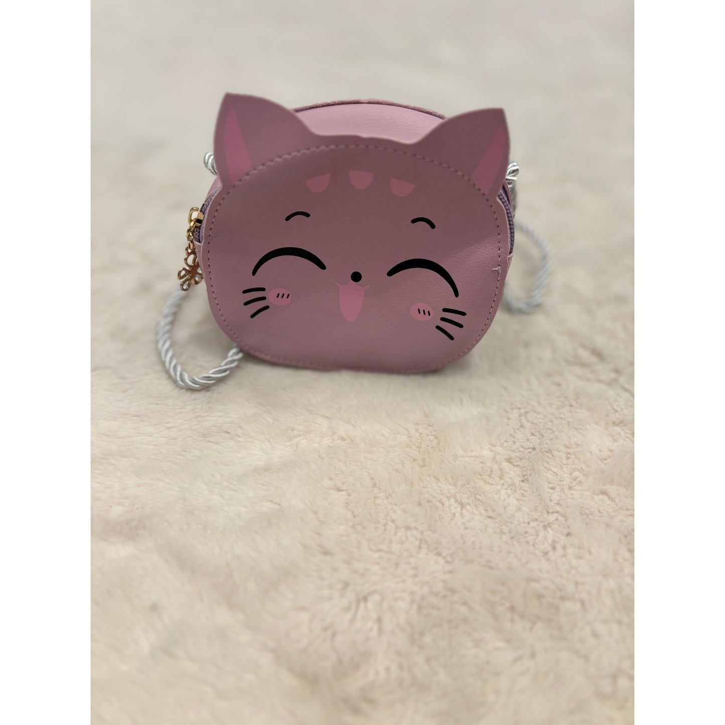 Kitty purse- kids pink