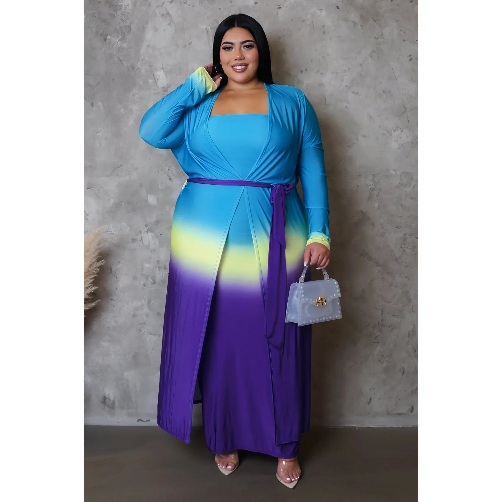 Reese Maxi Dress Curvy- New - London Glam Boutique