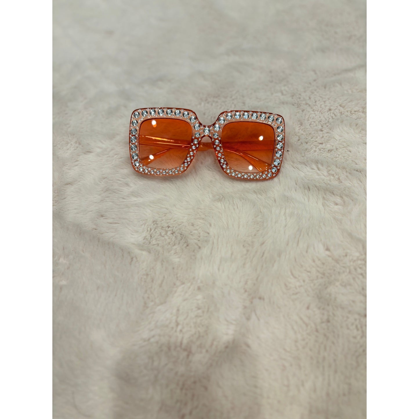 Sparkles sunglasses kids- peach