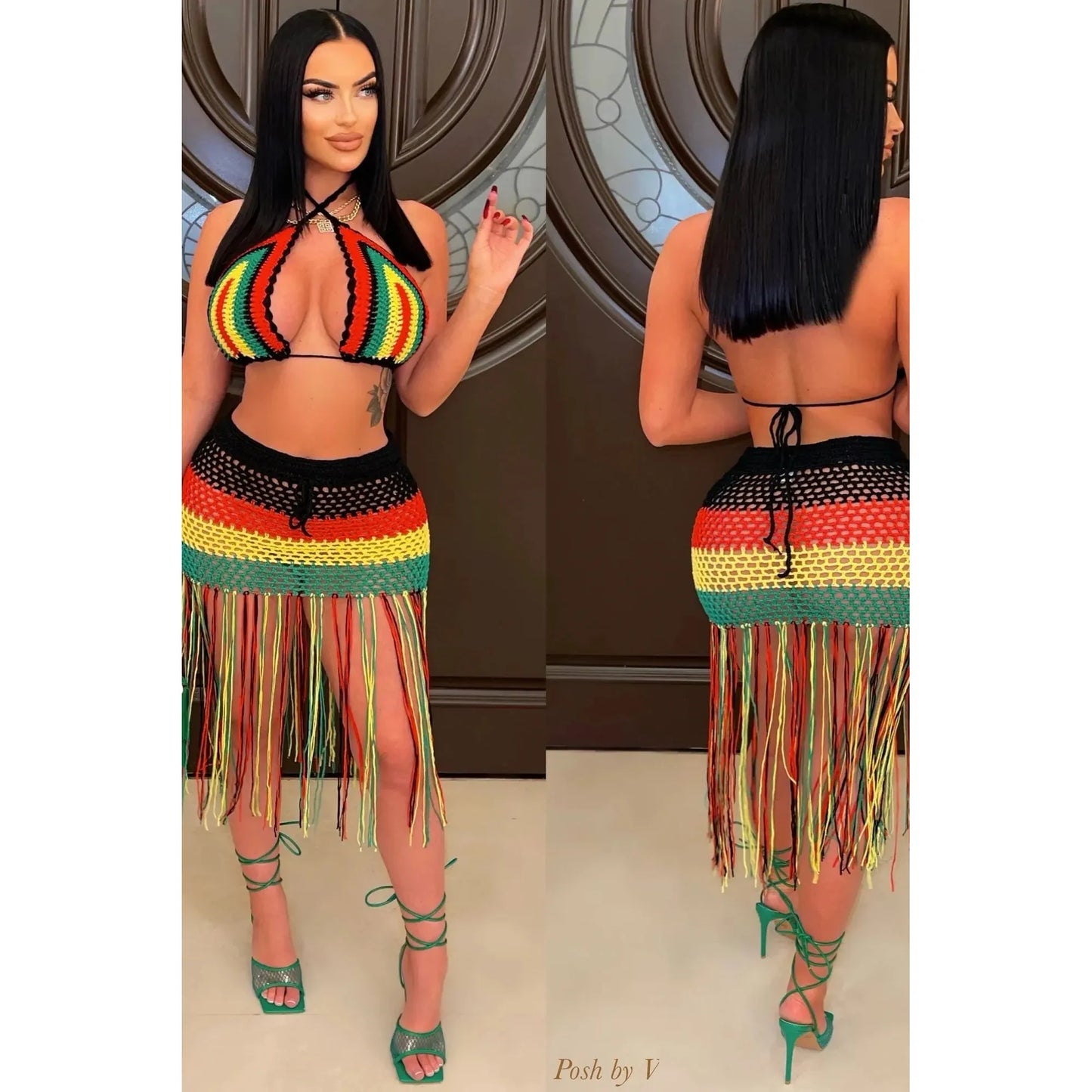 Irie Skirt Set-New - London Glam Boutique