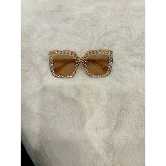 Sparkles sunglasses kids- Brown