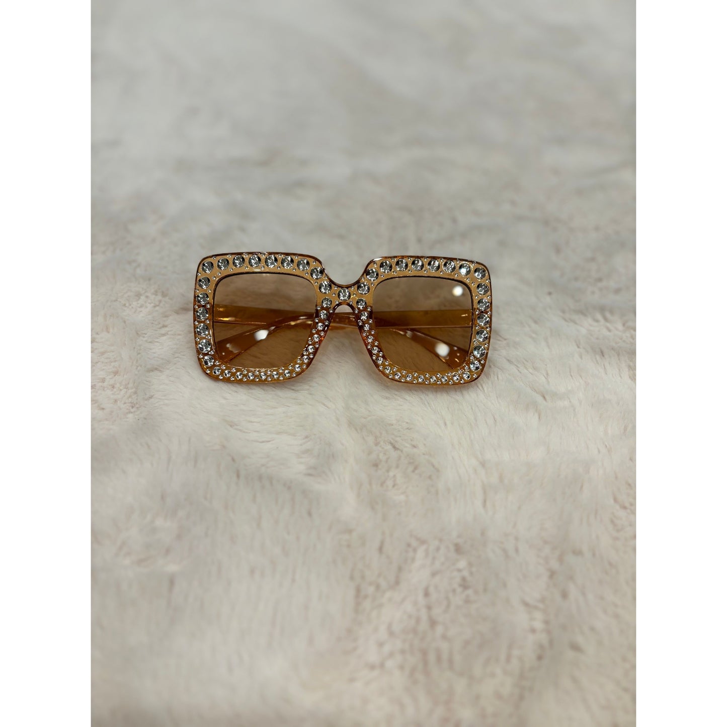 Sparkles sunglasses kids- Brown