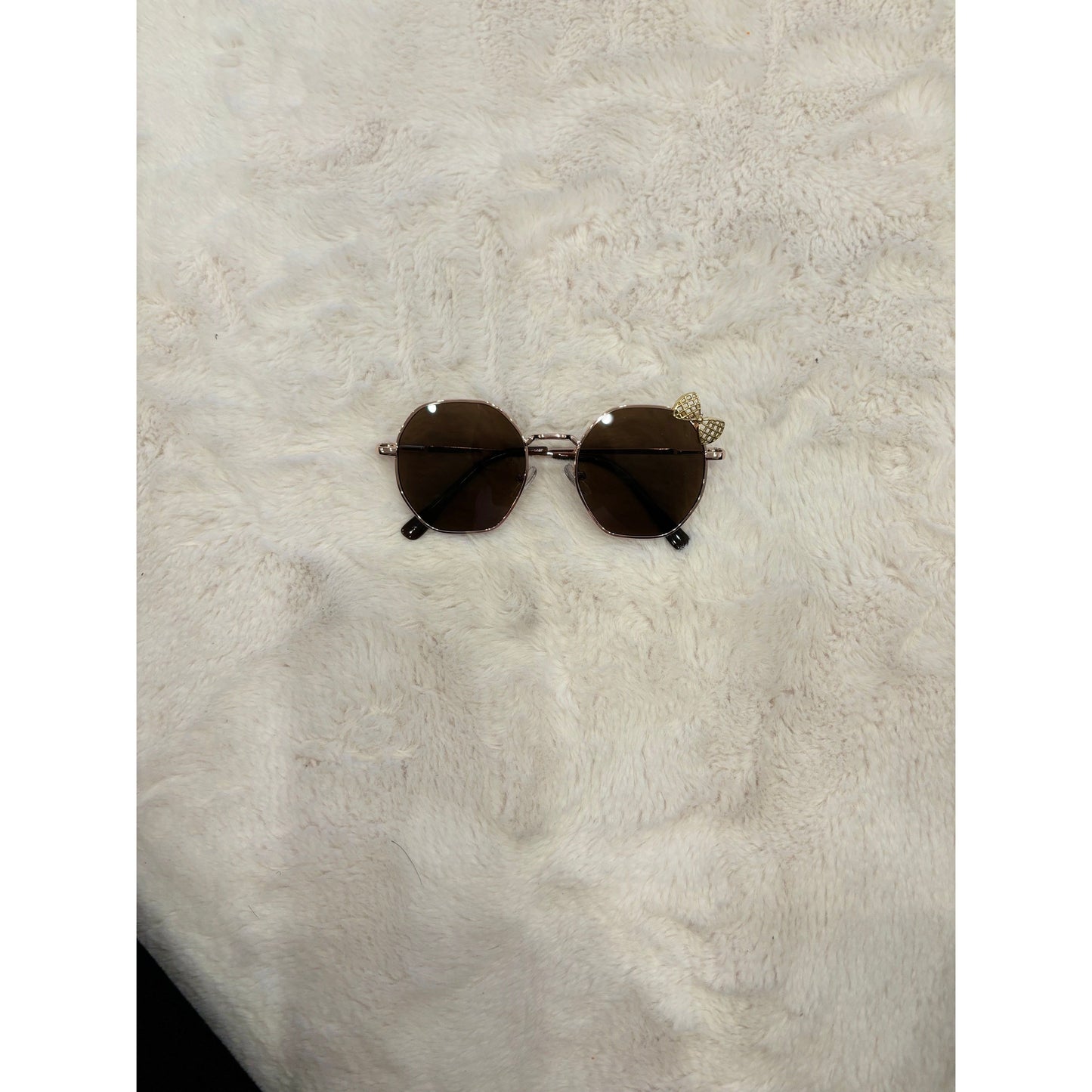 Bows sunglasses kids- Brown