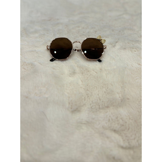 Bows sunglasses kids- Brown