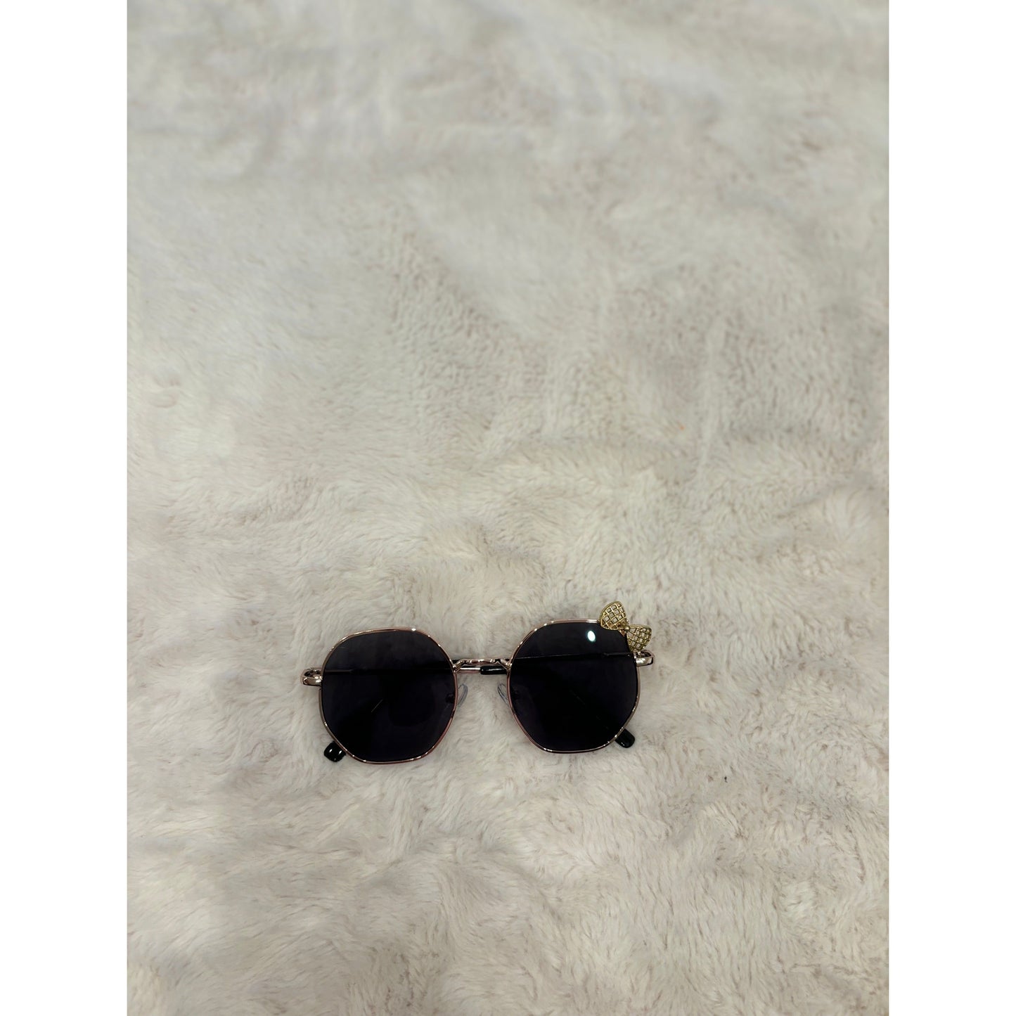 Bows sunglasses kids - Black