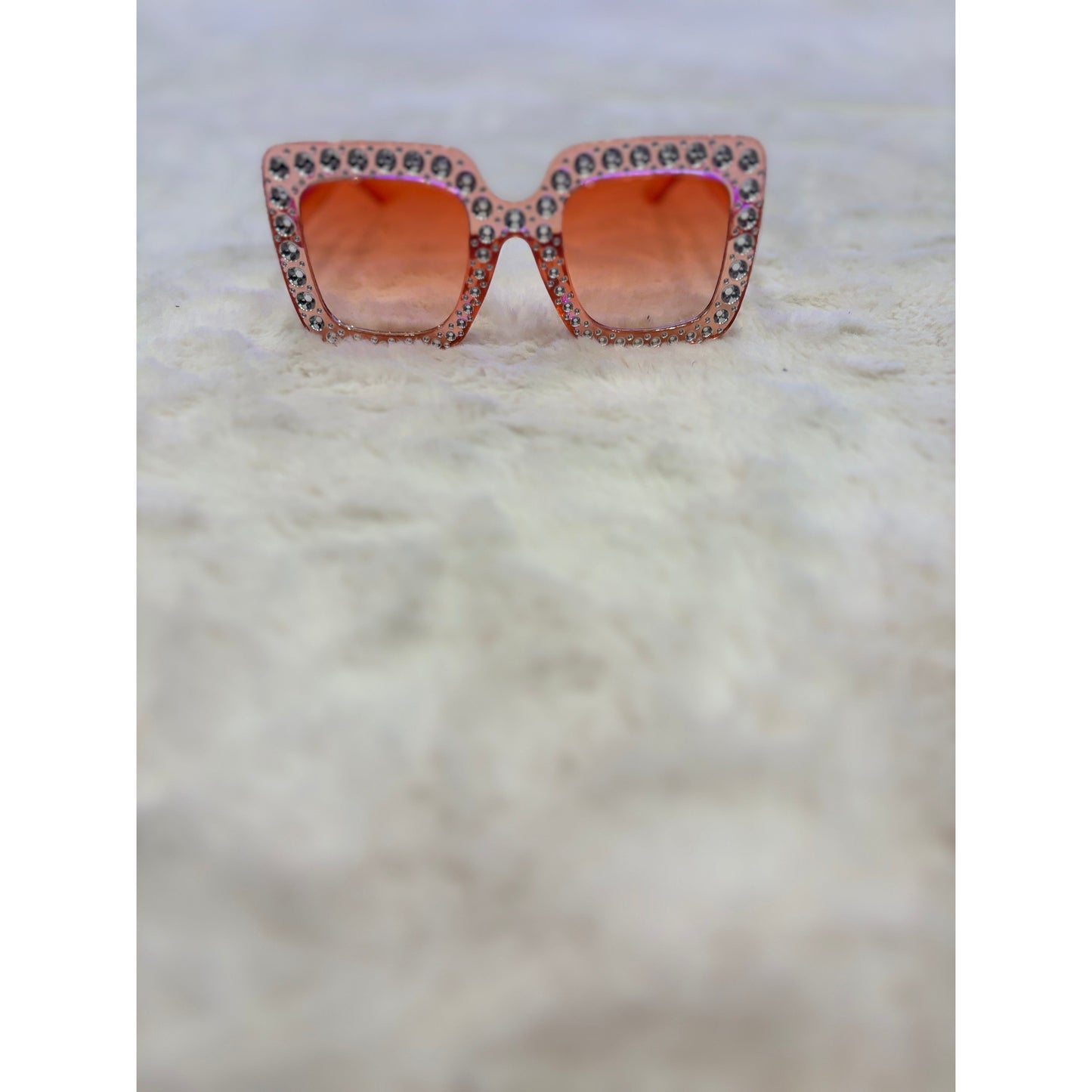 Sparkles sunglasses kids- peach