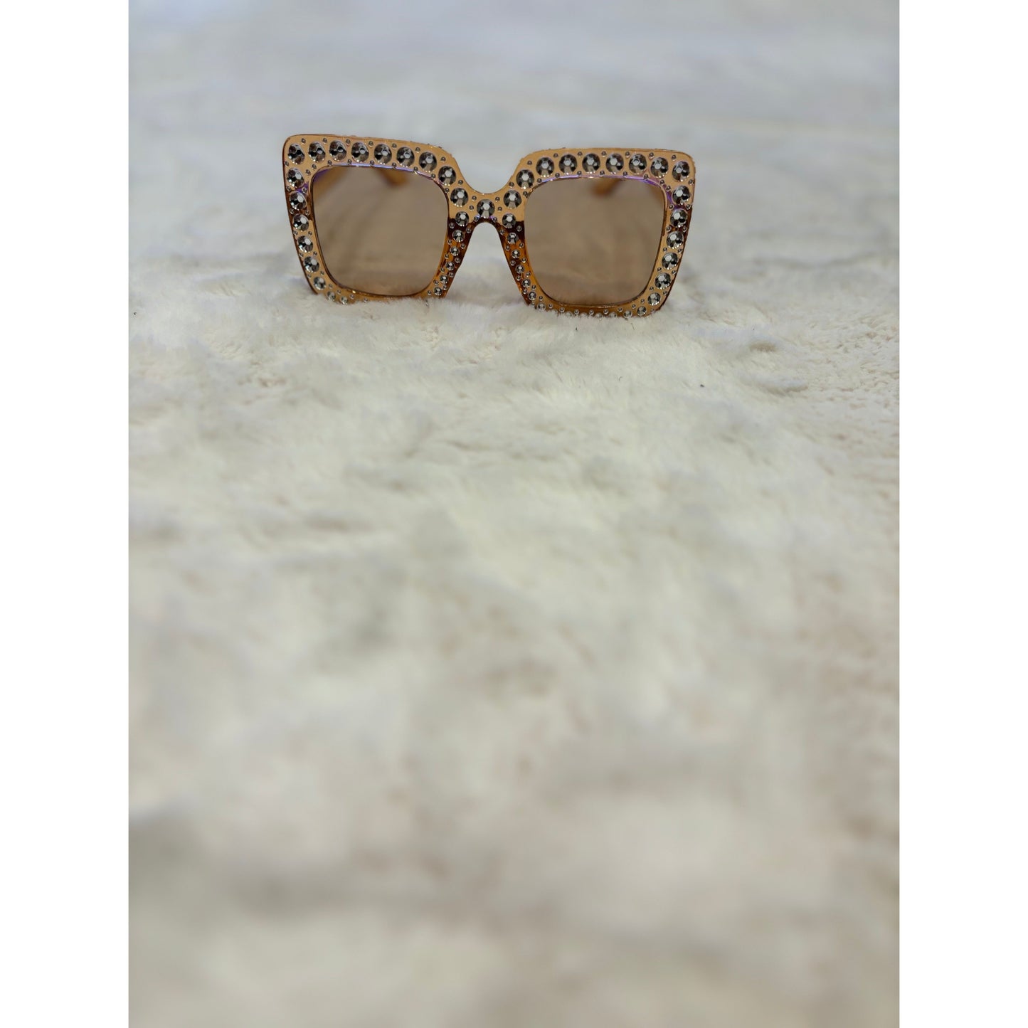 Sparkles sunglasses kids- Brown