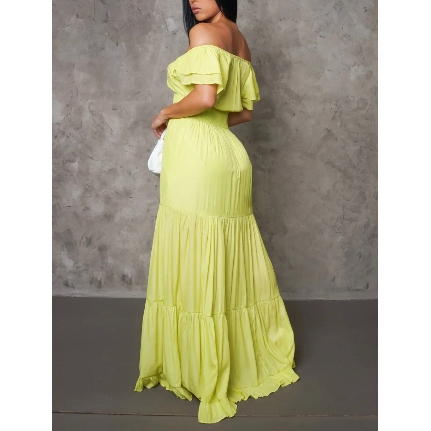 Lina Maxi Dress- New - londonglamboutique