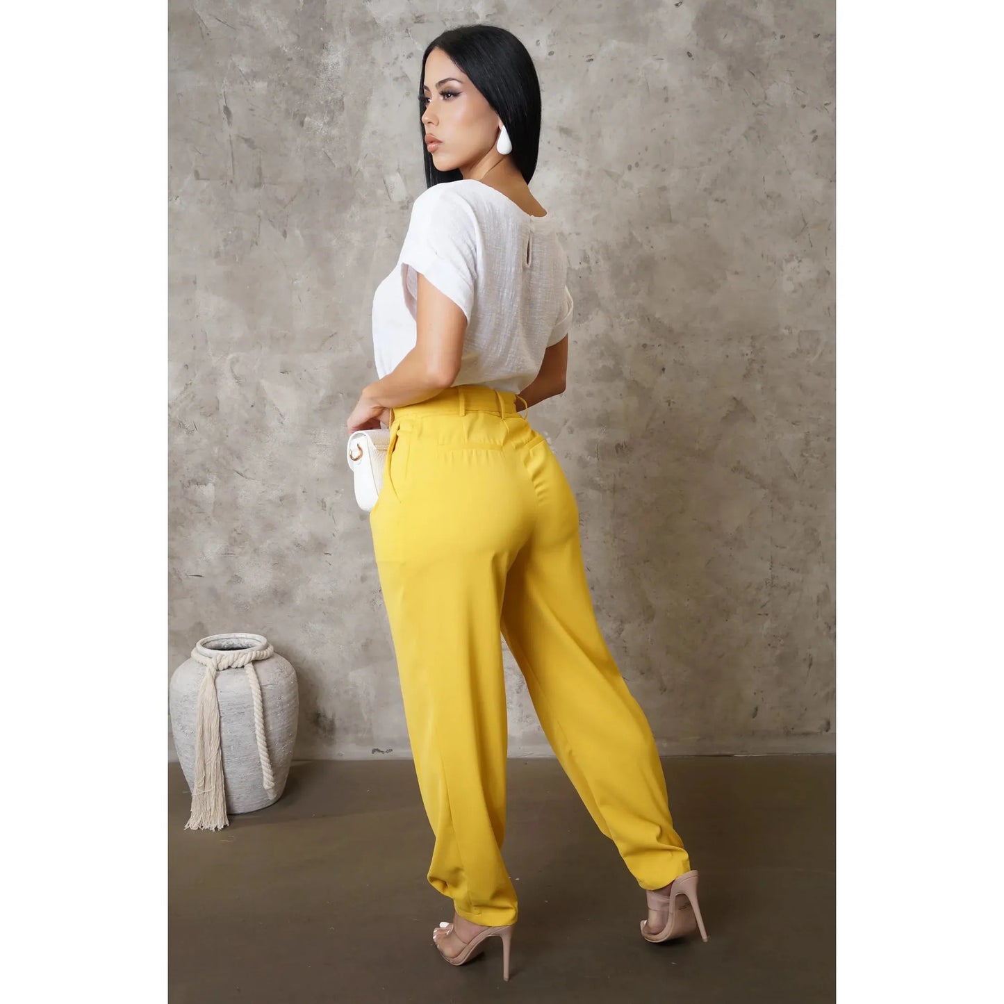 Canary Pants Bottom- New Spring (Yellow) - London Glam Boutique