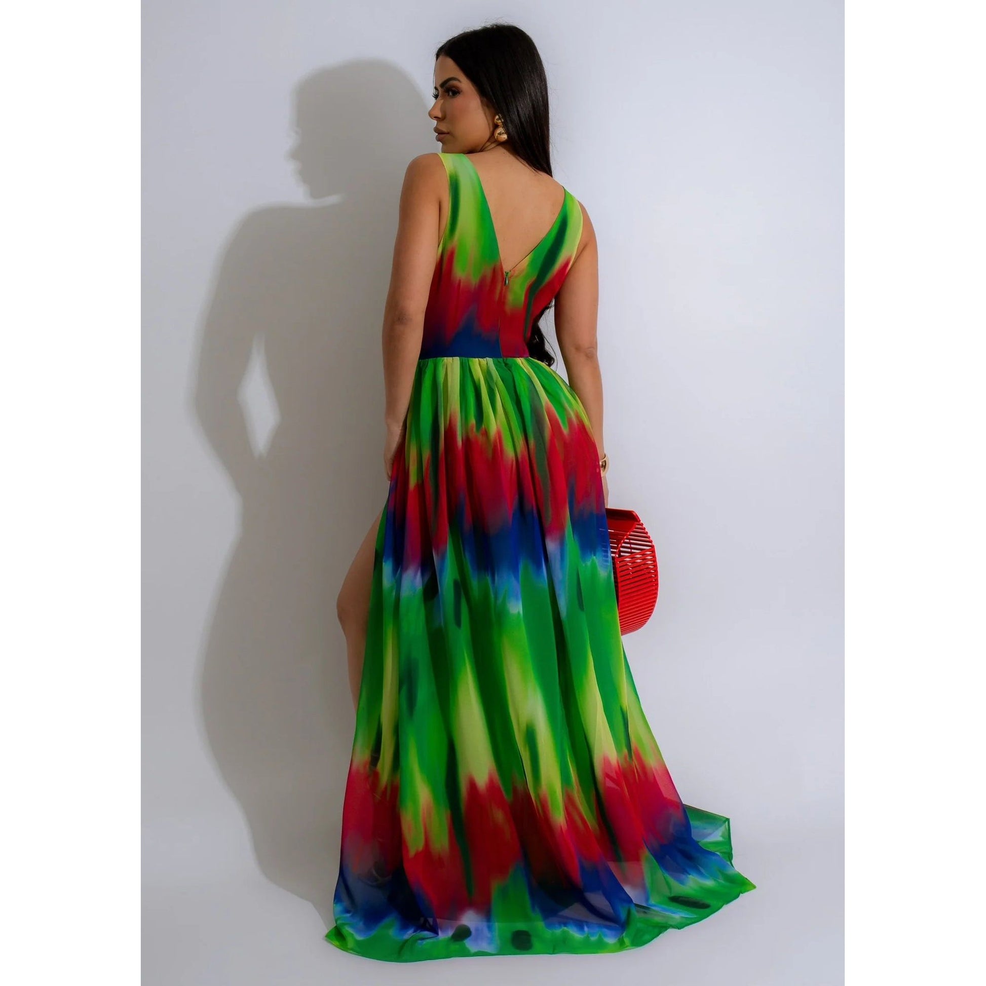 Floetry Maxi Dress- New Spring - London Glam Boutique