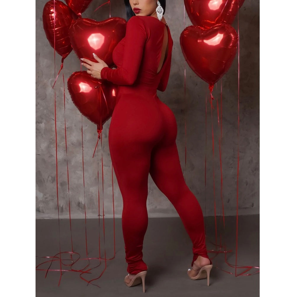 Ruby jumpsuit Sexy-New - londonglamboutique