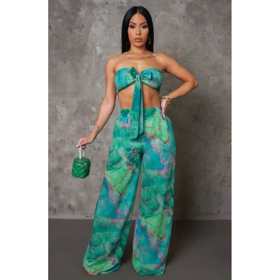 Amelia Pants Set - London Glam Boutique