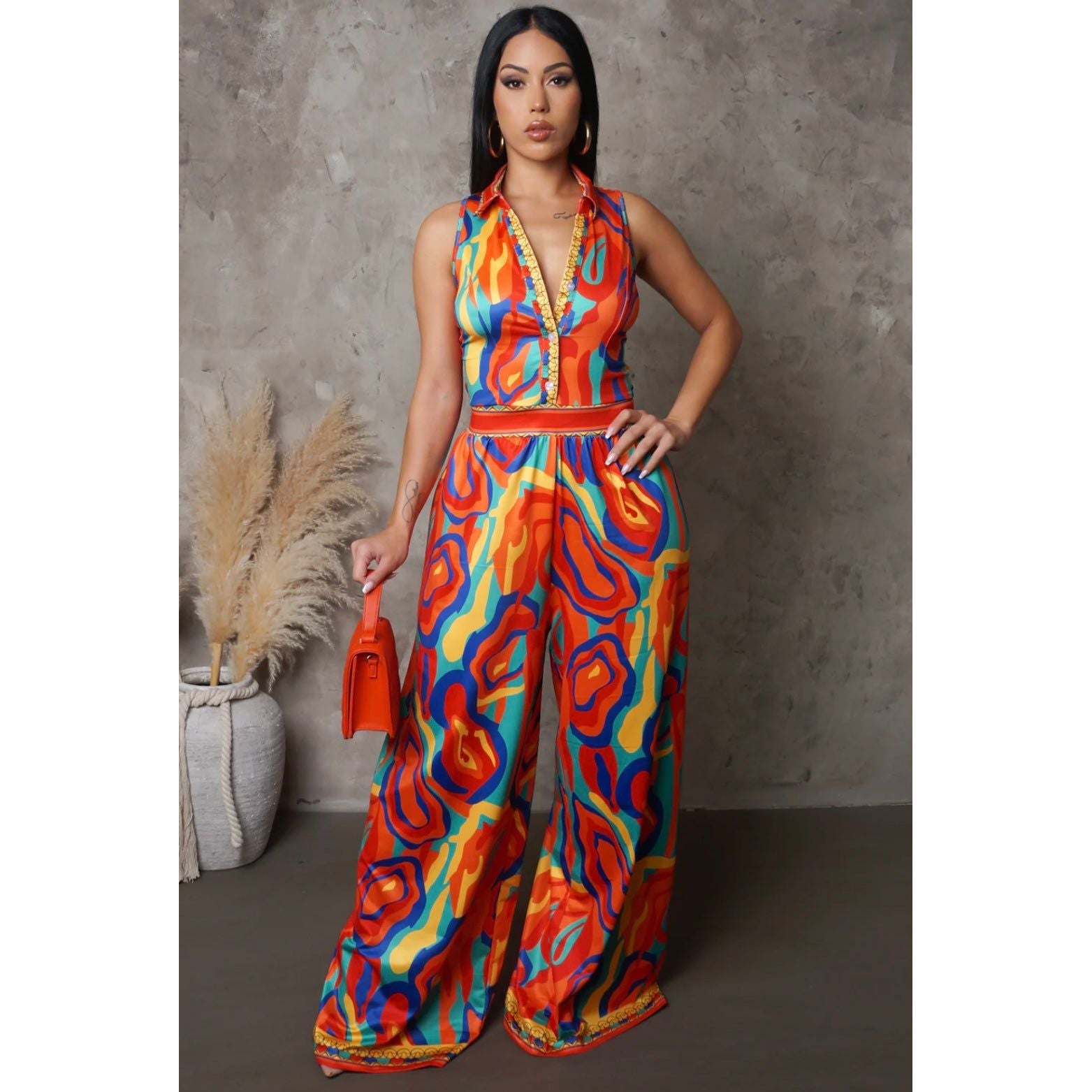 Lizzy Jumpsuit - London Glam Boutique