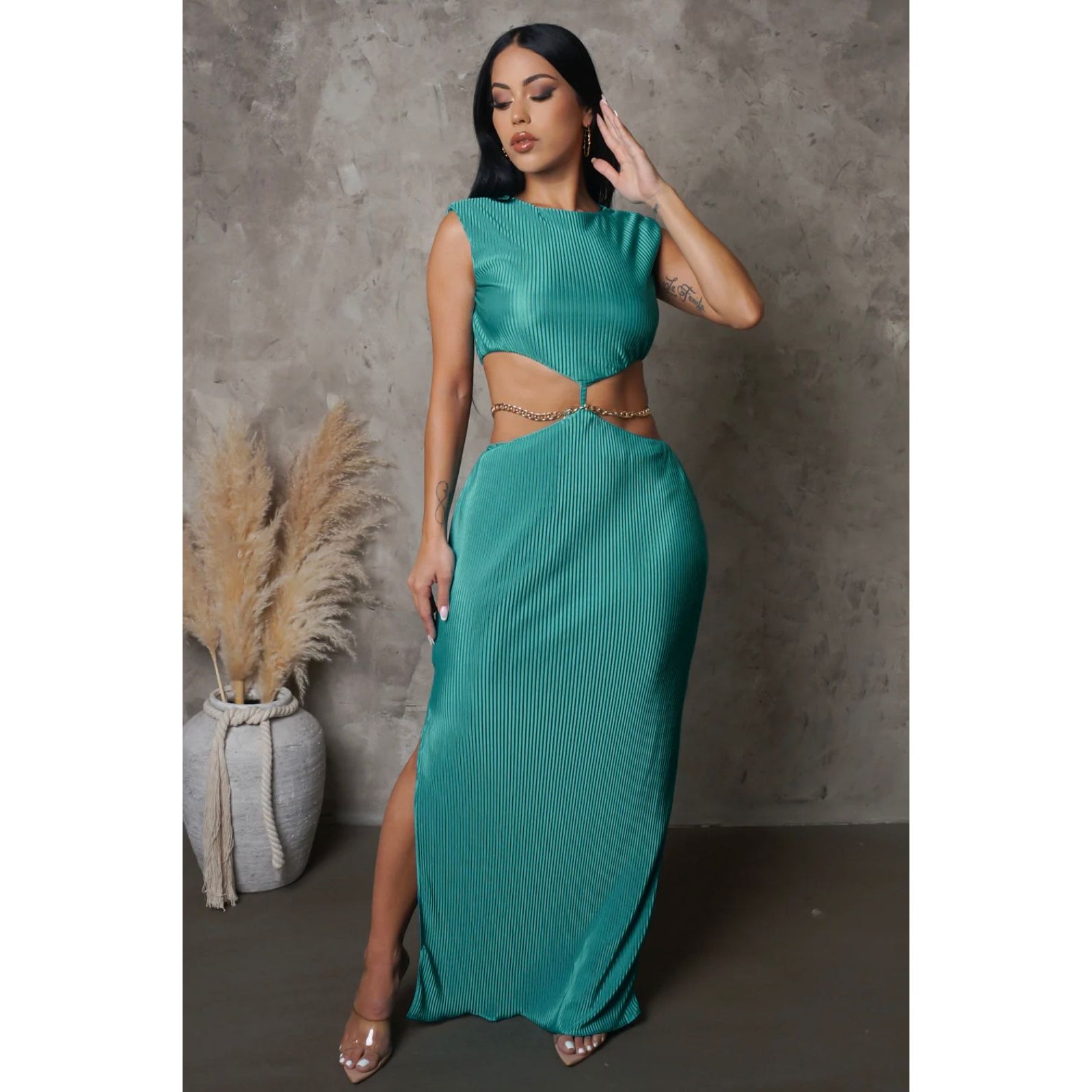 Jada maxi dress Sexy - London Glam Boutique