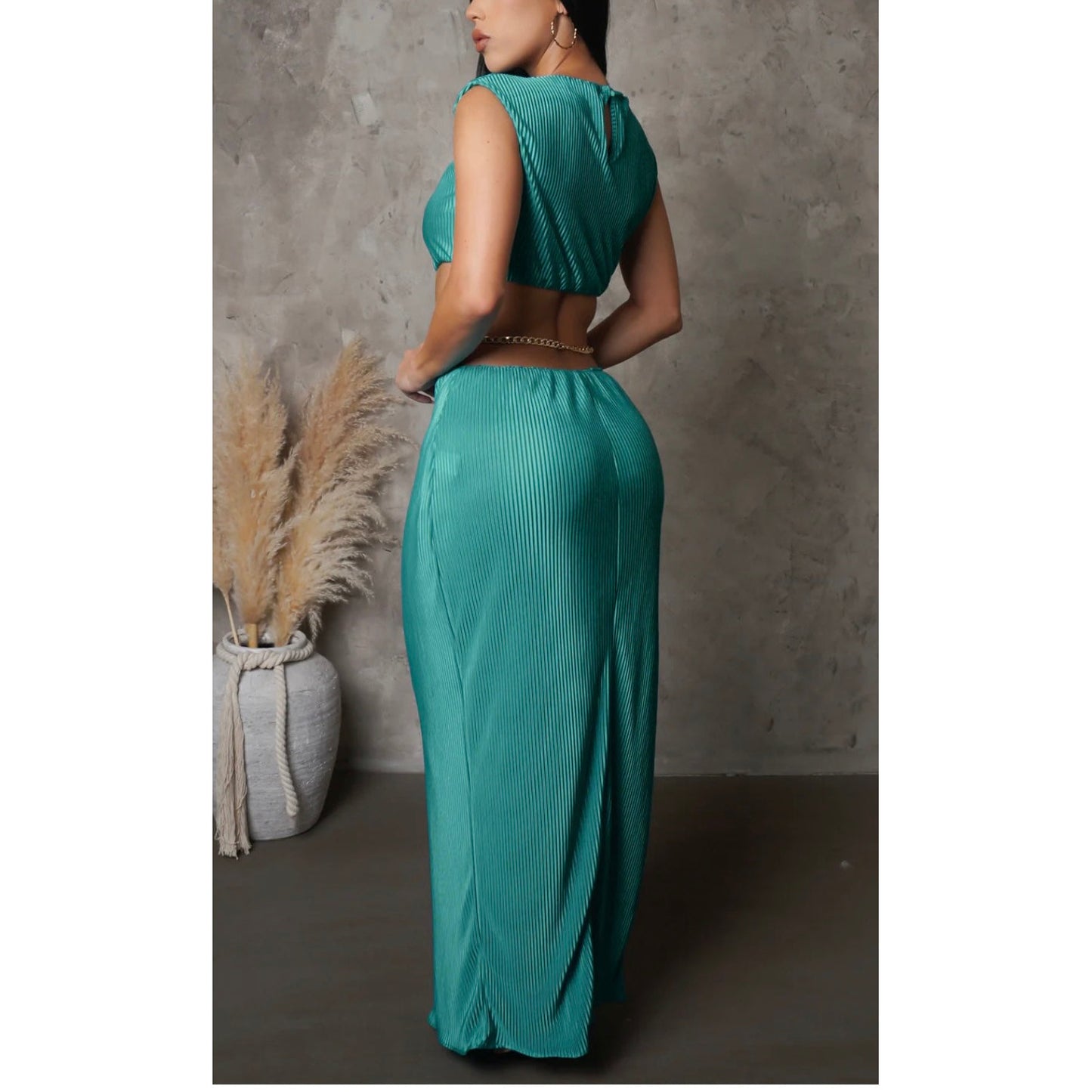 Jada maxi dress Sexy- New - londonglamboutique