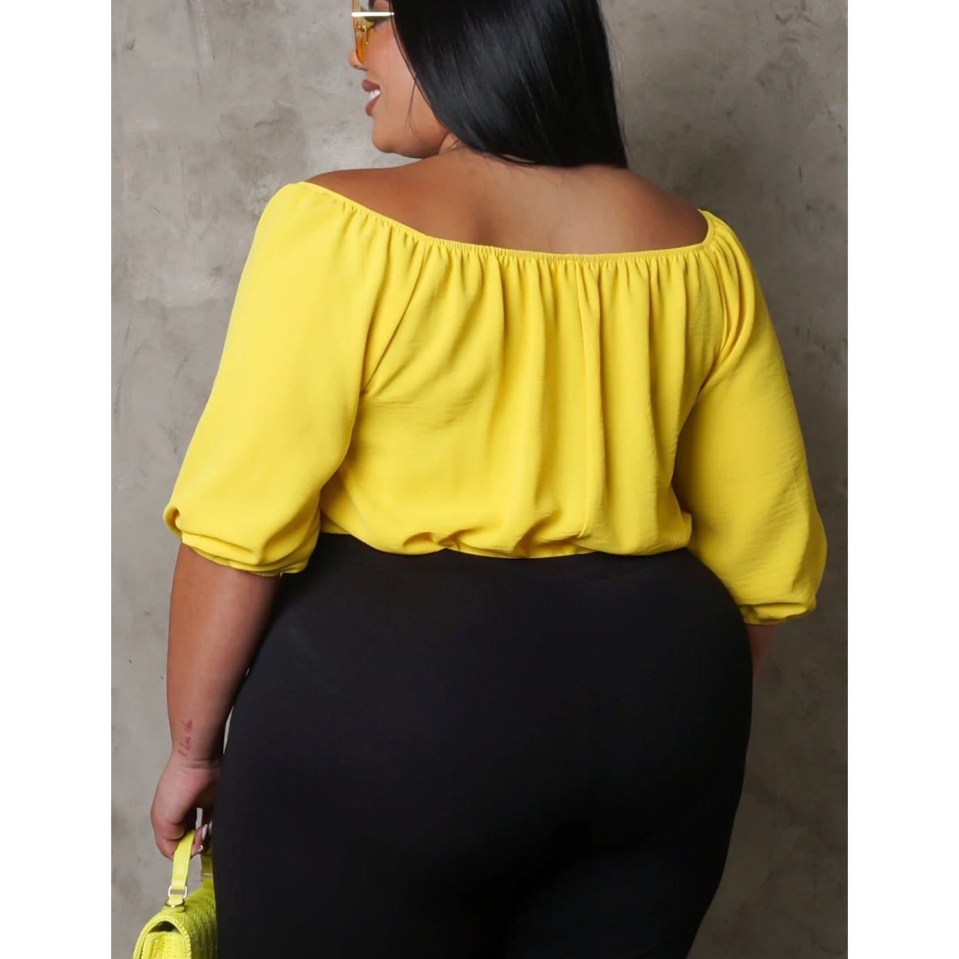 Canary Shirt- New Curvy - londonglamboutique