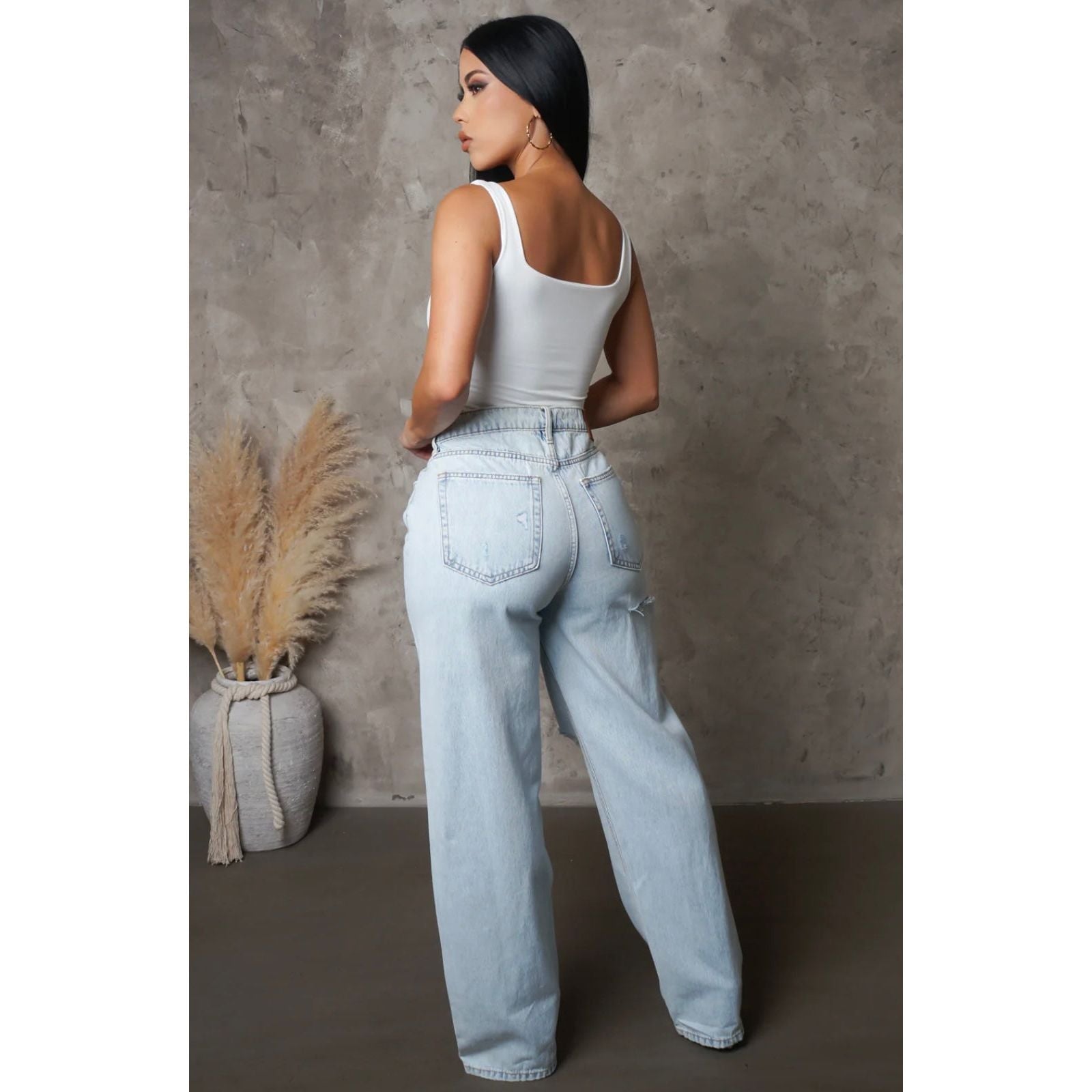 Annie Jean Pants- Bottom - London Glam Boutique