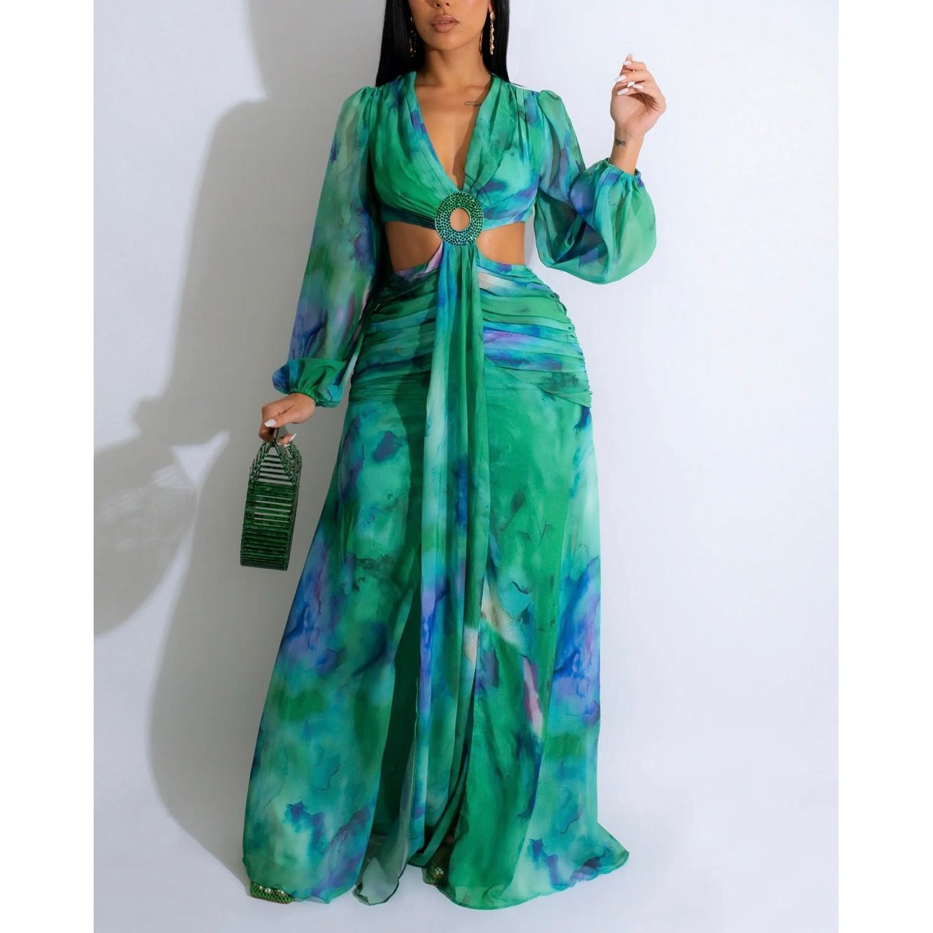 Goddess maxi dress- New - London Glam Boutique