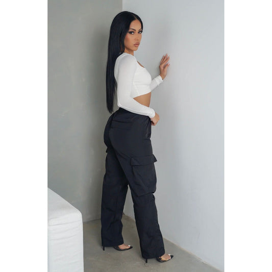 Carmen Pants-New (Black) Bottom - London Glam Boutique