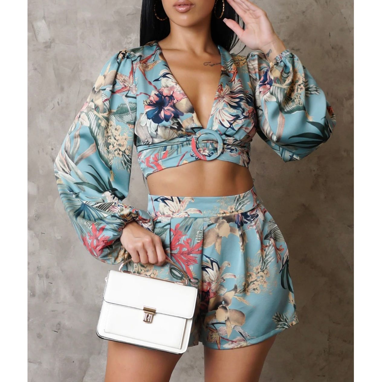 June Shorts Set- New - London Glam Boutique