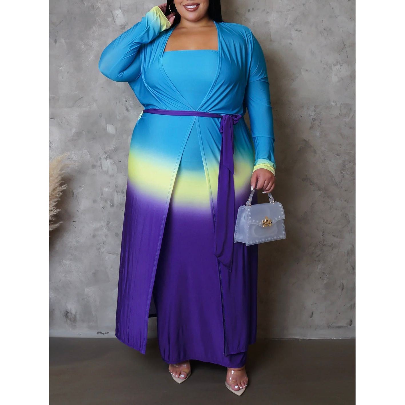 Reese Maxi Dress Curvy- New - London Glam Boutique