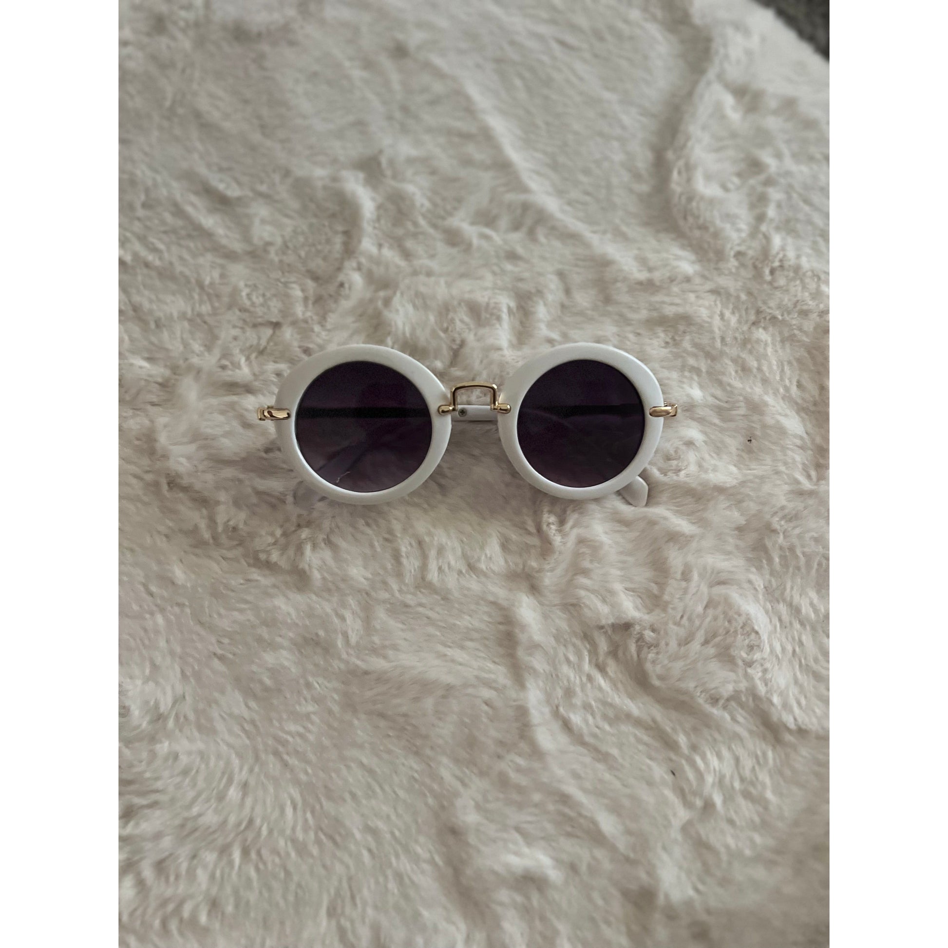 Mother’s Approval Sunglasses-Kids White - London Glam Boutique