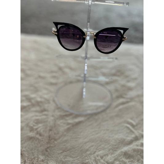 Cat Eye Sunglasses-Kids Black - London Glam Boutique