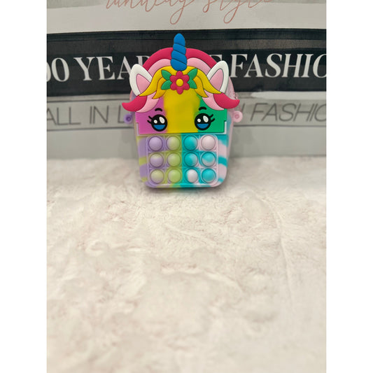 Unicorn pop it purse- Kids - London Glam Boutique