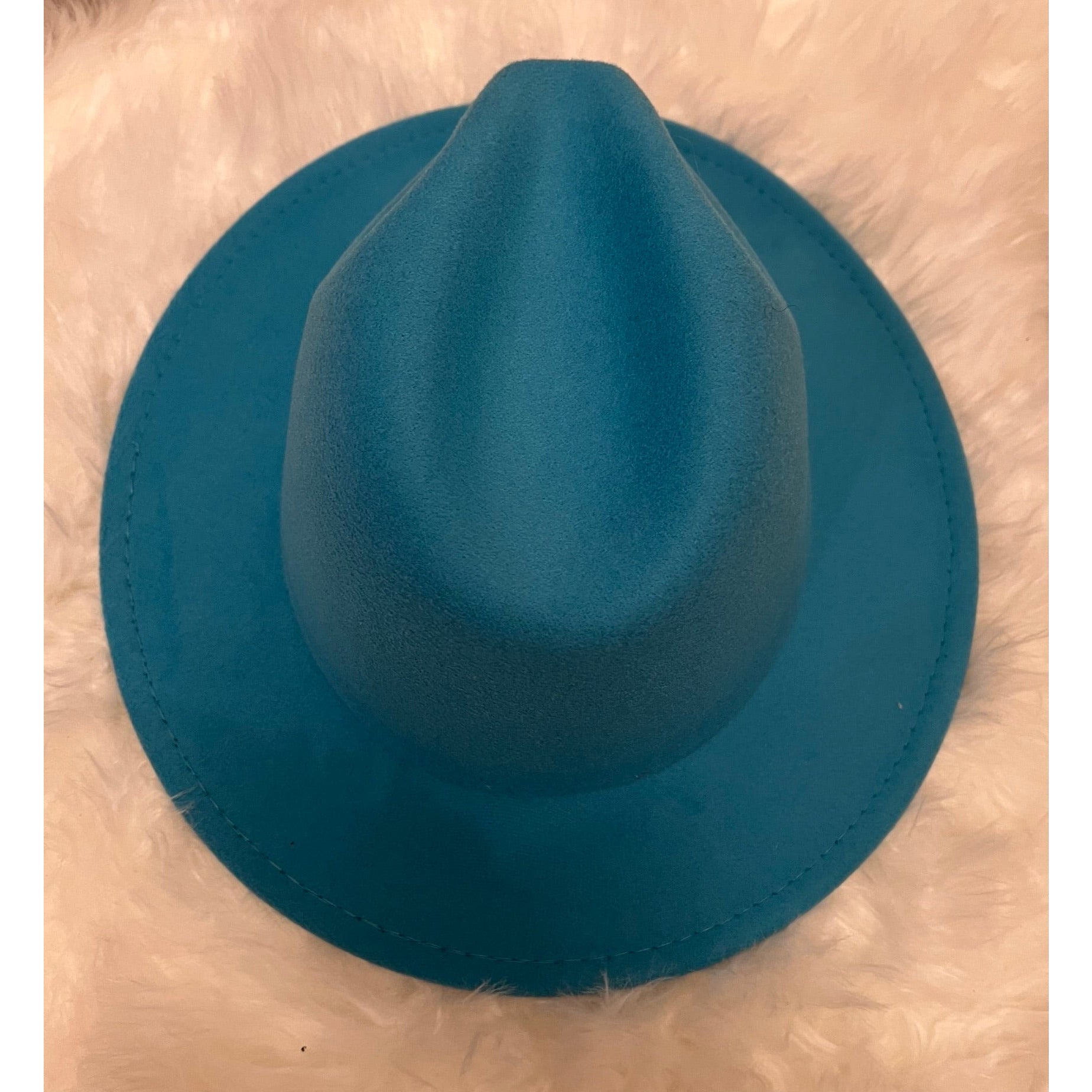 Turquoise/Red Hat - londonglamboutique