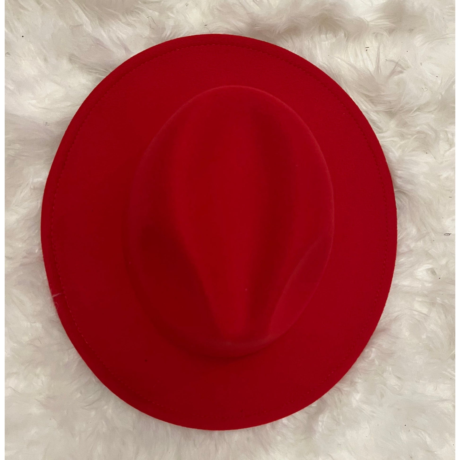 Red/Black Hat - londonglamboutique