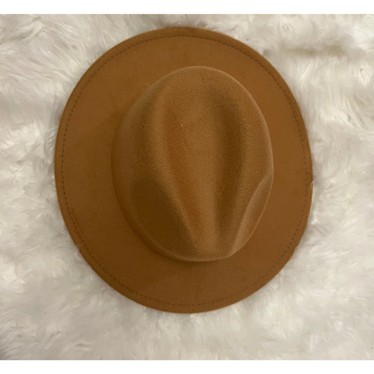 Brown/Red Hat - londonglamboutique