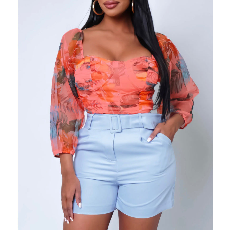 Blossom Top - londonglamboutique