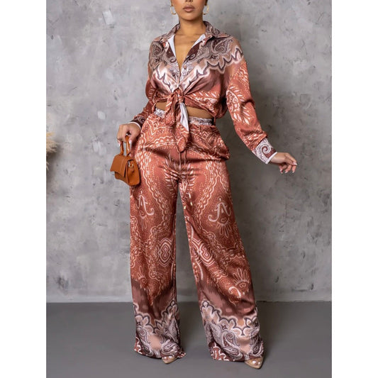 Erica Pants Set - londonglamboutique