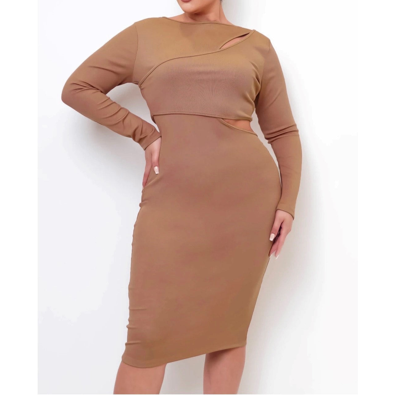 Una Dress Curvy - londonglamboutique