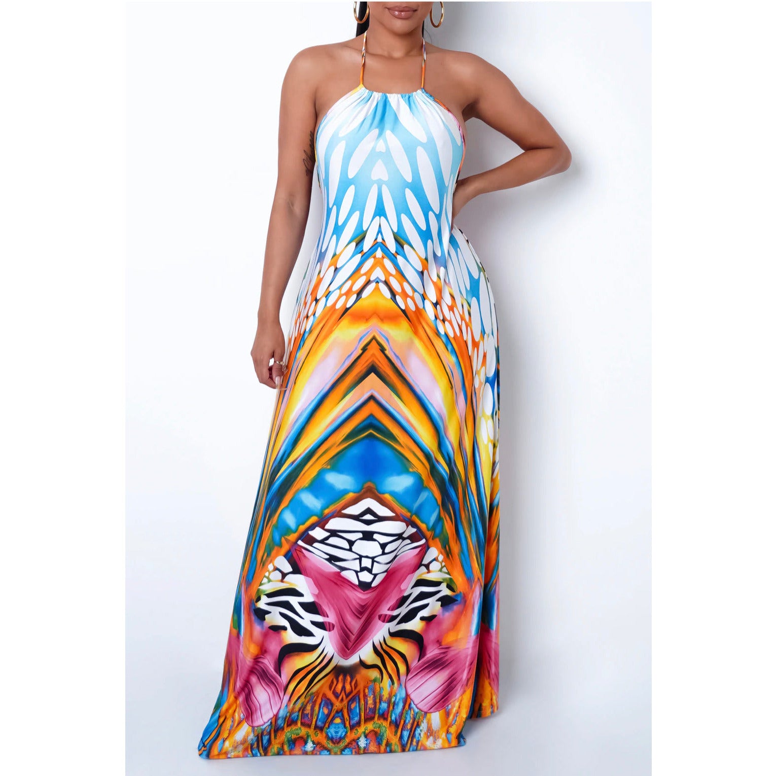 Vinnie Maxi Dress - londonglamboutique